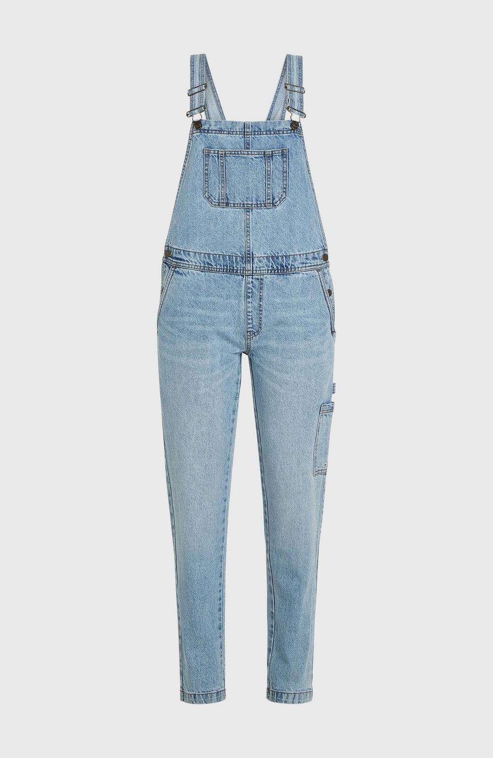 Essentials Twill Dungaree Women - Denim Blue