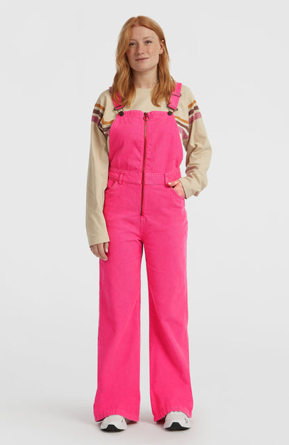 O'Riginals Cord Dungarees Women - Carmine Rose