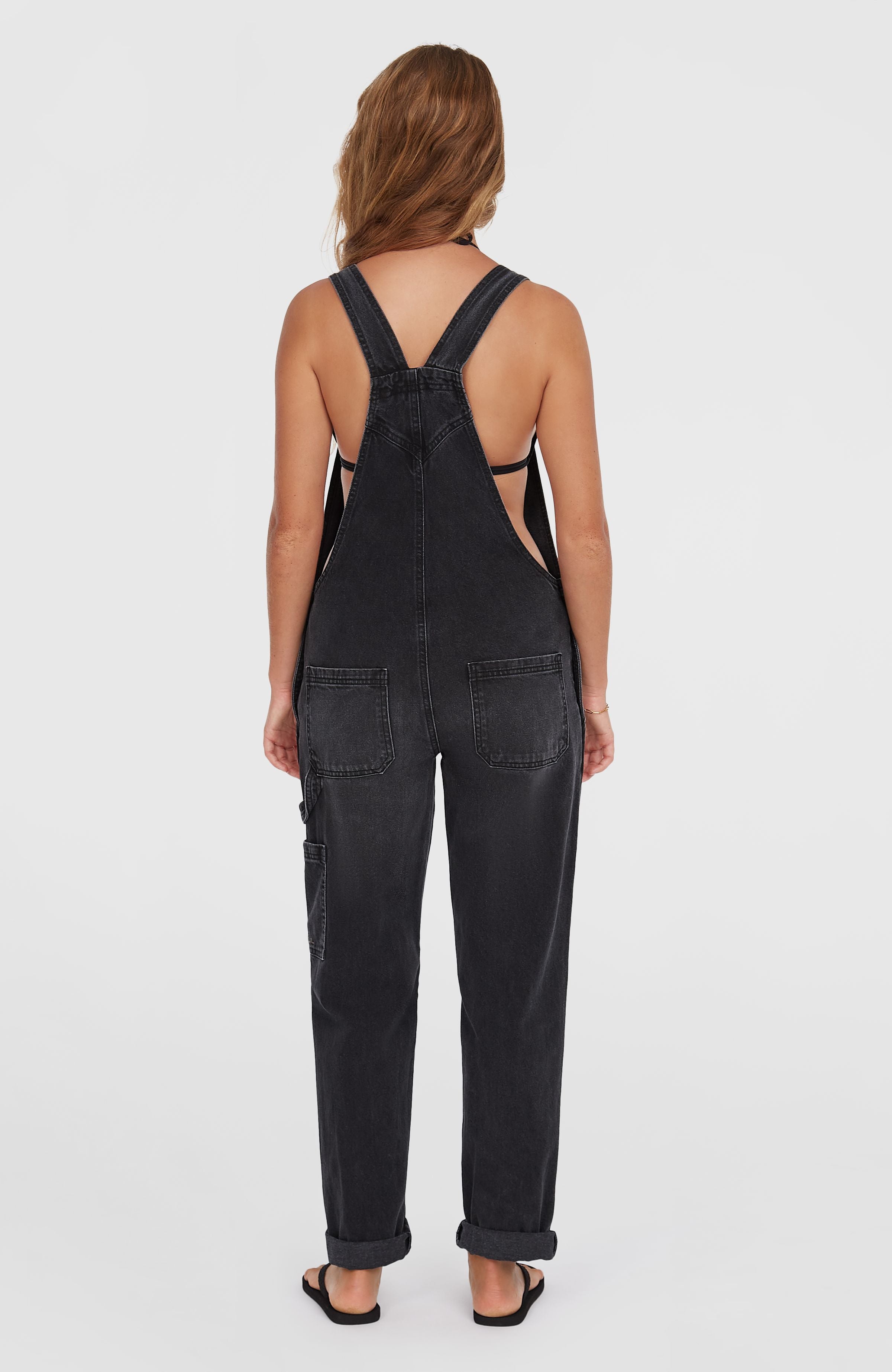 Essentials Twill Dungaree Women - Black Out