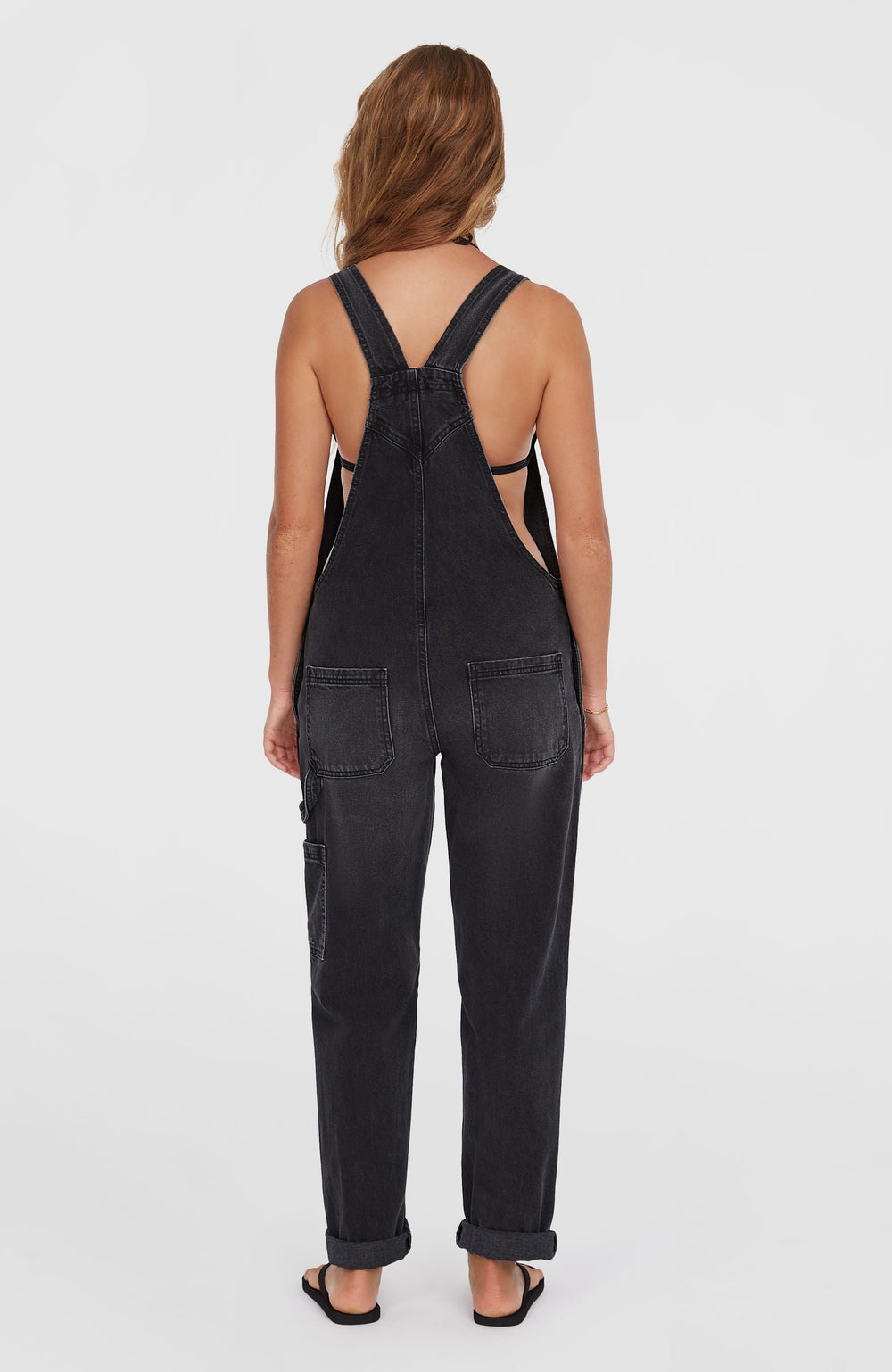 Essentials Twill Dungaree Women - Black Out