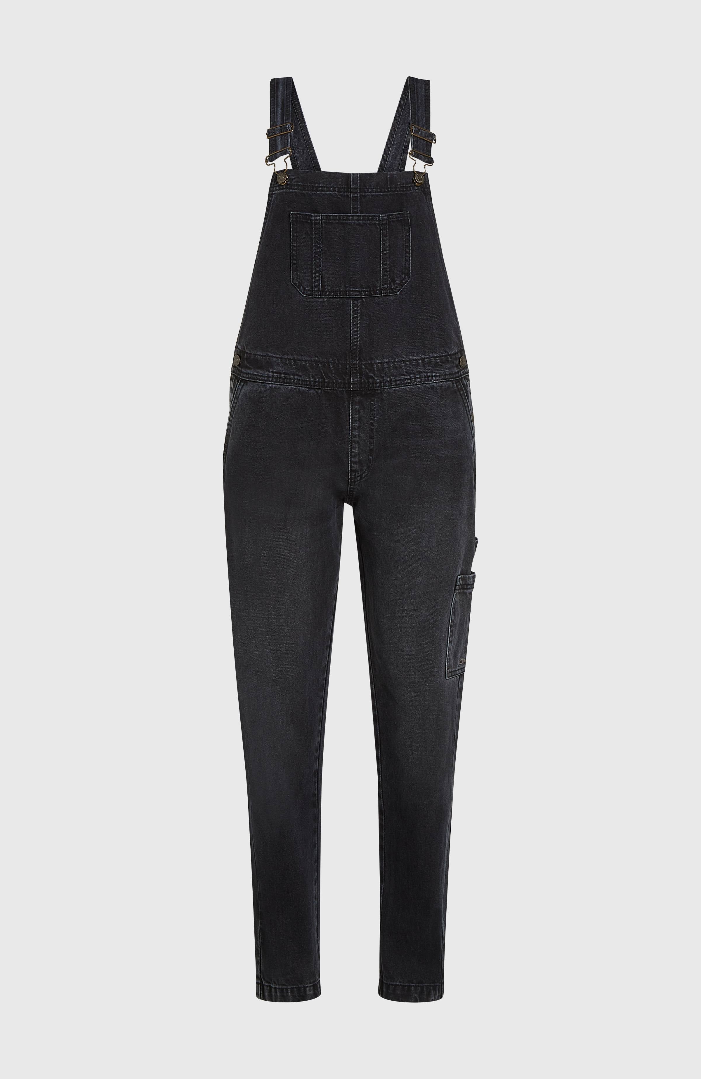 Essentials Twill Dungaree Women - Black Out