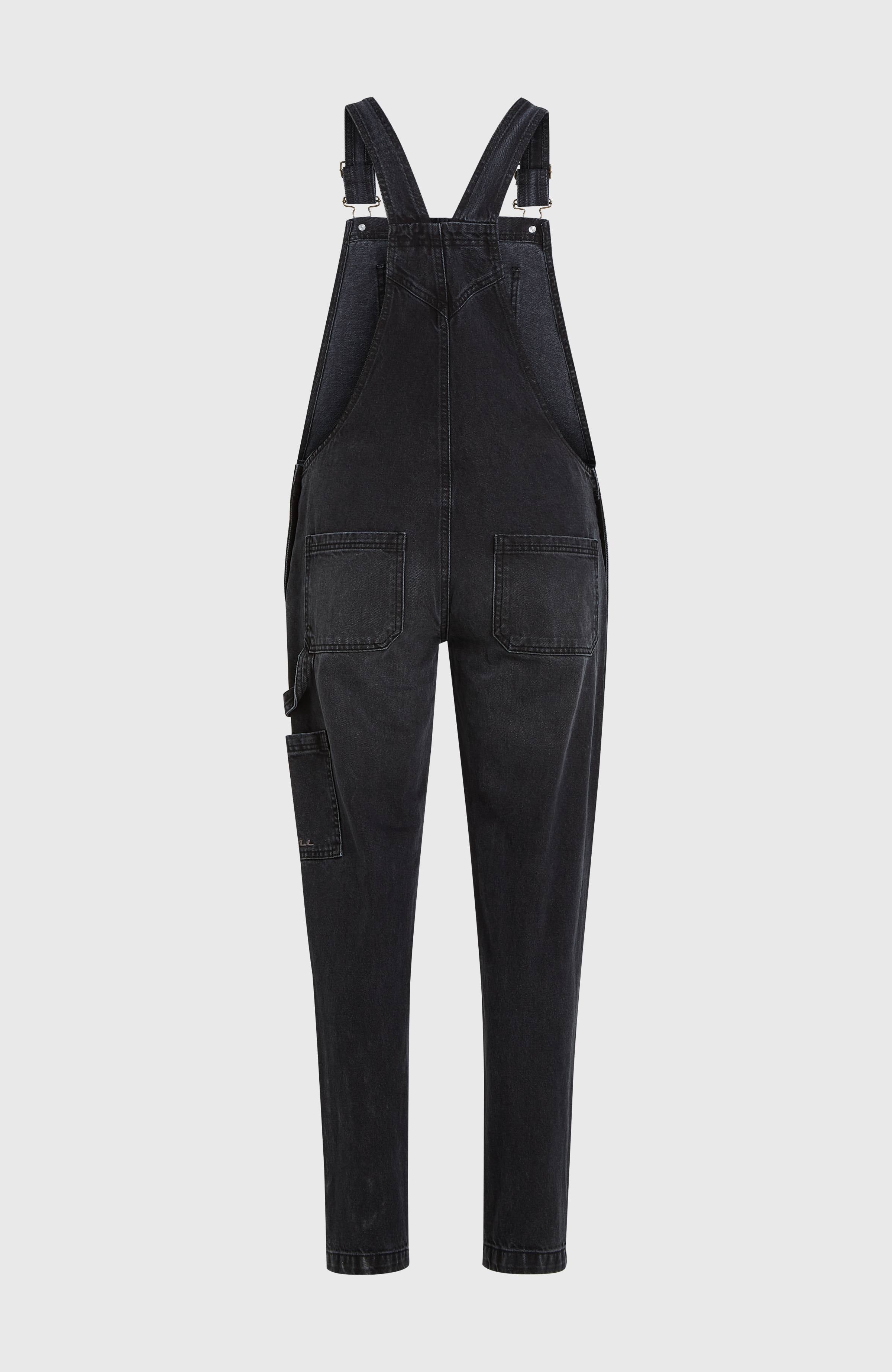 Essentials Twill Dungaree Women - Black Out