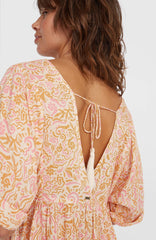 Women of the Wave Maxi Dress Women - White Abstract Wave