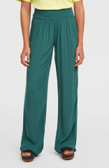 Johnny Smocked Waist Pants Women - Botanical Heat