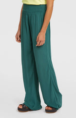 Johnny Smocked Waist Pants Women - Botanical Heat