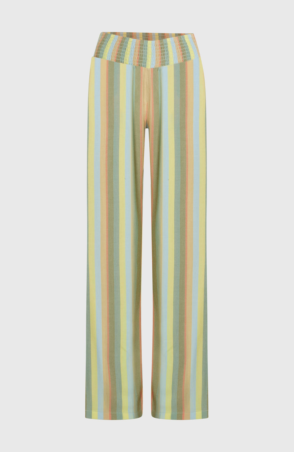 Johnny Smocked Waist Pants Women - Multi Must Haves Stripe