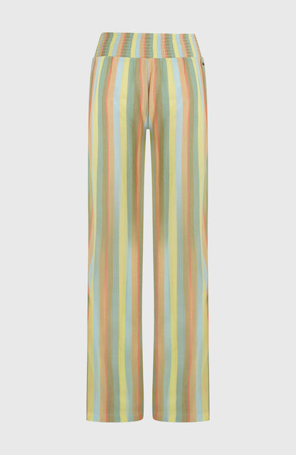 Johnny Smocked Waist Pants Women - Multi Must Haves Stripe