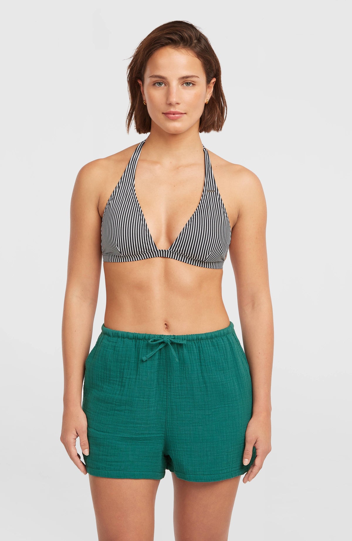 Brenda Structured Shorts Women - Botanical Heat