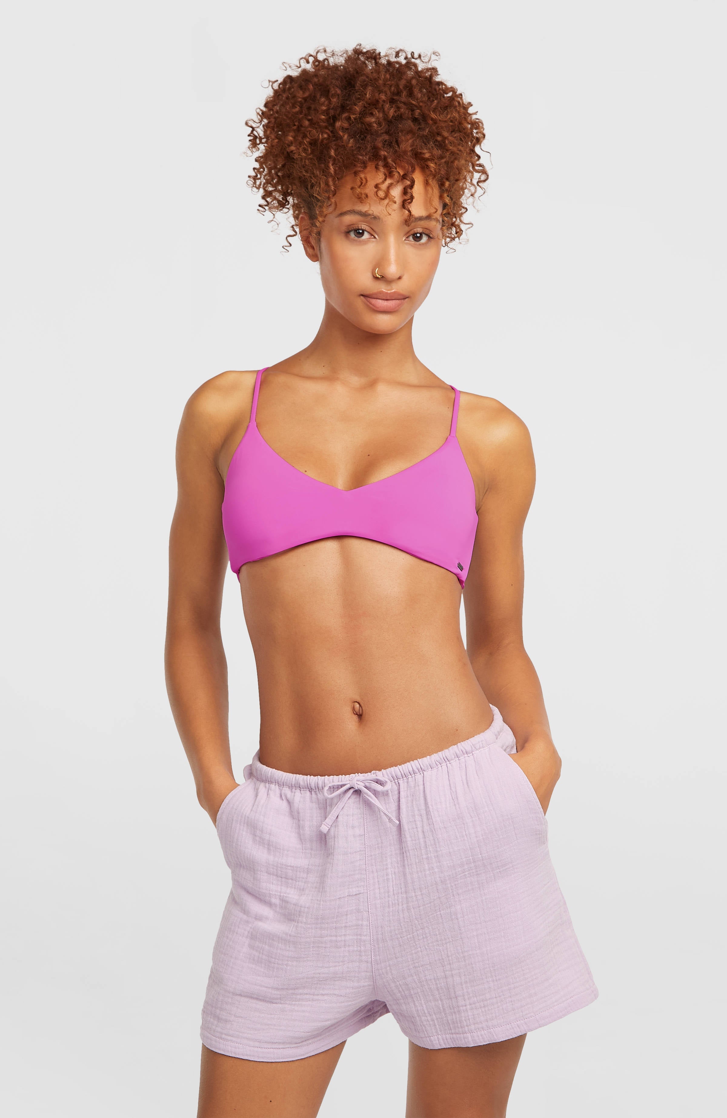 Brenda Structured Shorts Women - Pale Lavender