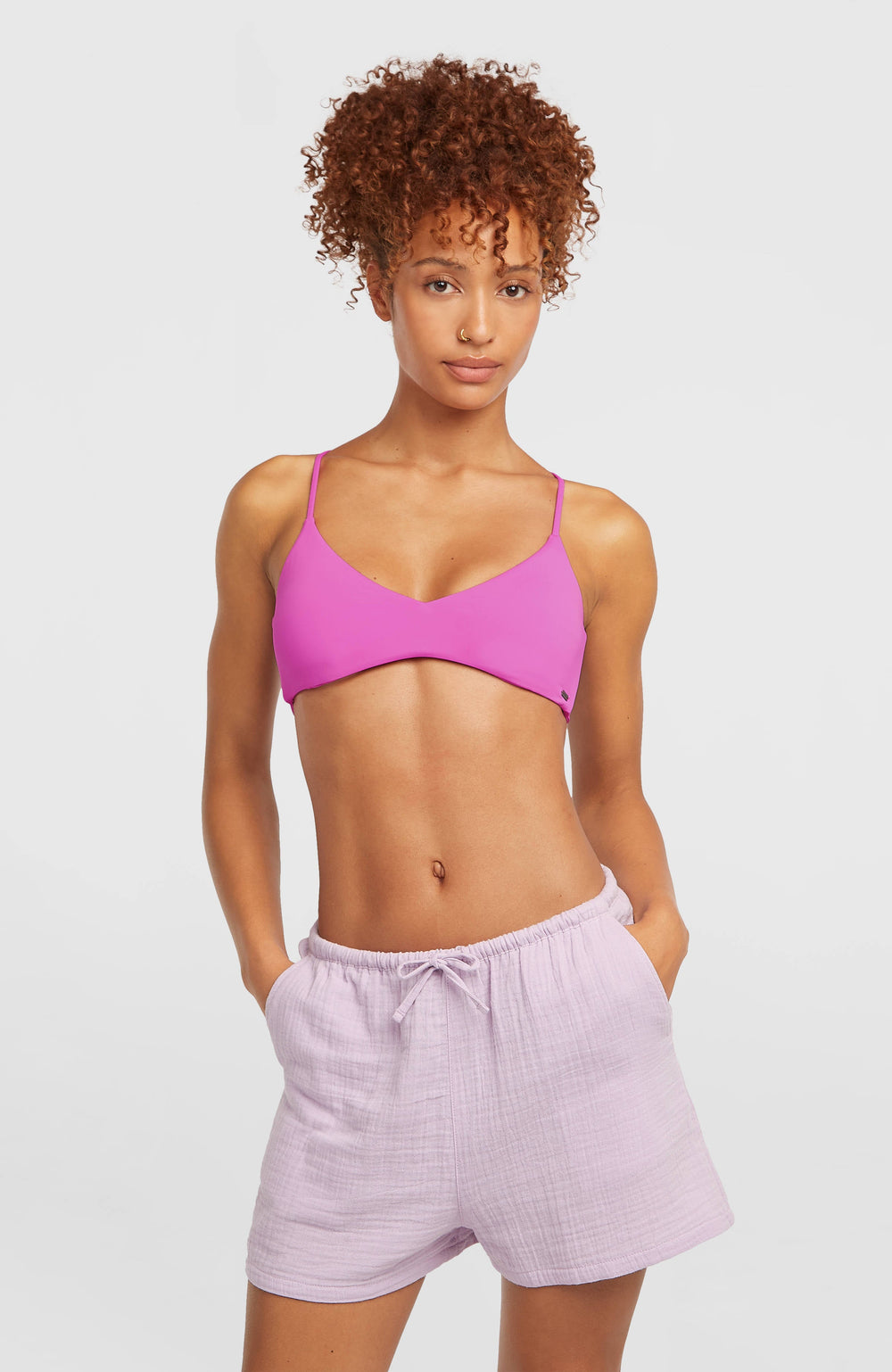 Brenda Structured Shorts Women - Pale Lavender