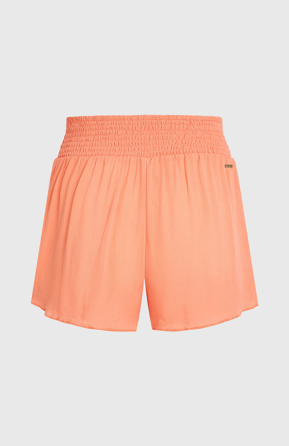 Johnny Smocked Waist Shorts Women - Funky Peach