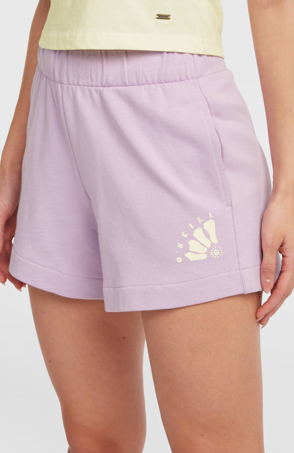 Women Of The Wave Sweatshorts Women - Pale Lavender