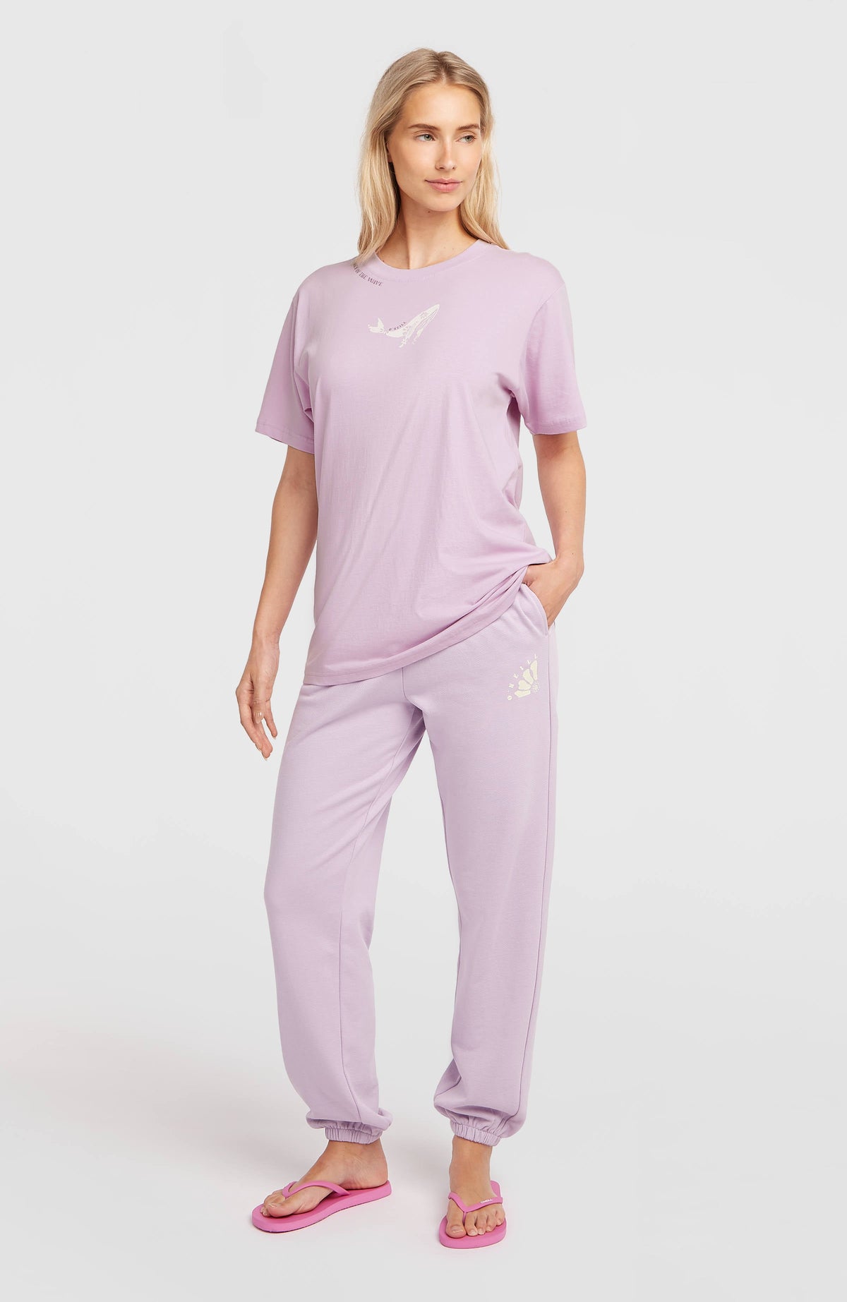 Women of the Wave Sweatpants Women - Pale Lavender