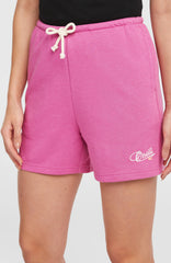 Essentials Script Sweatshorts Women - Electric Fuschia