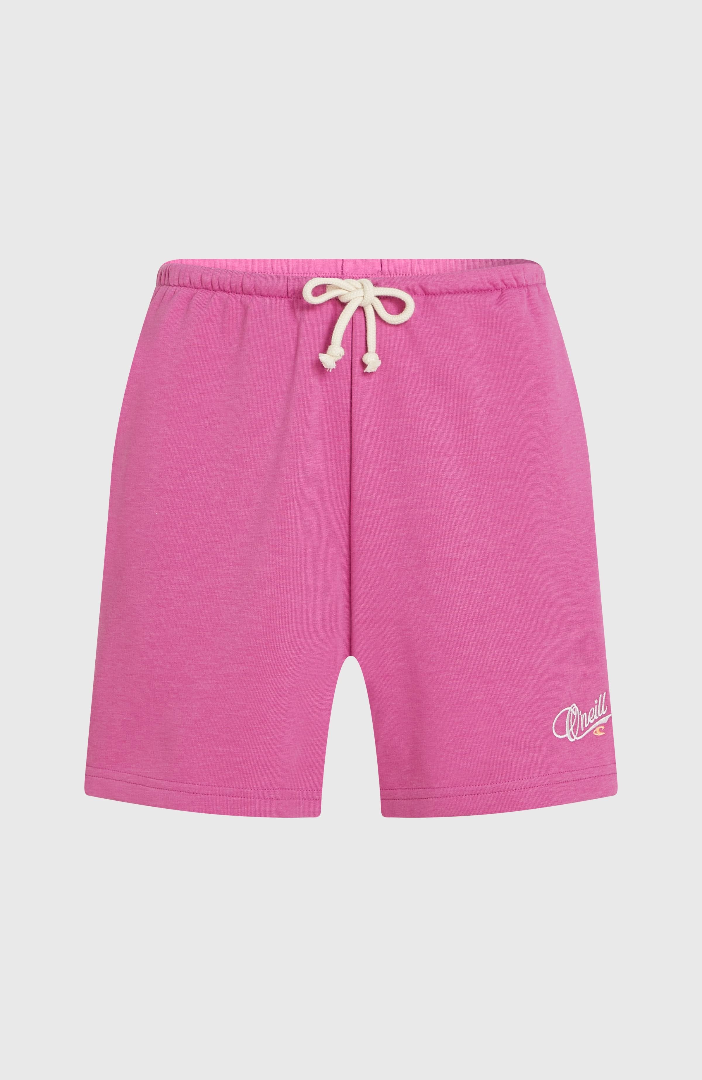 Essentials Script Sweatshorts Women - Electric Fuschia