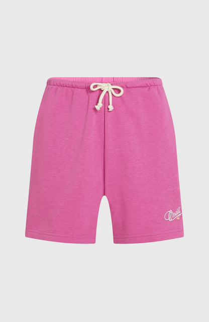 Essentials Script Sweatshorts Women - Electric Fuschia