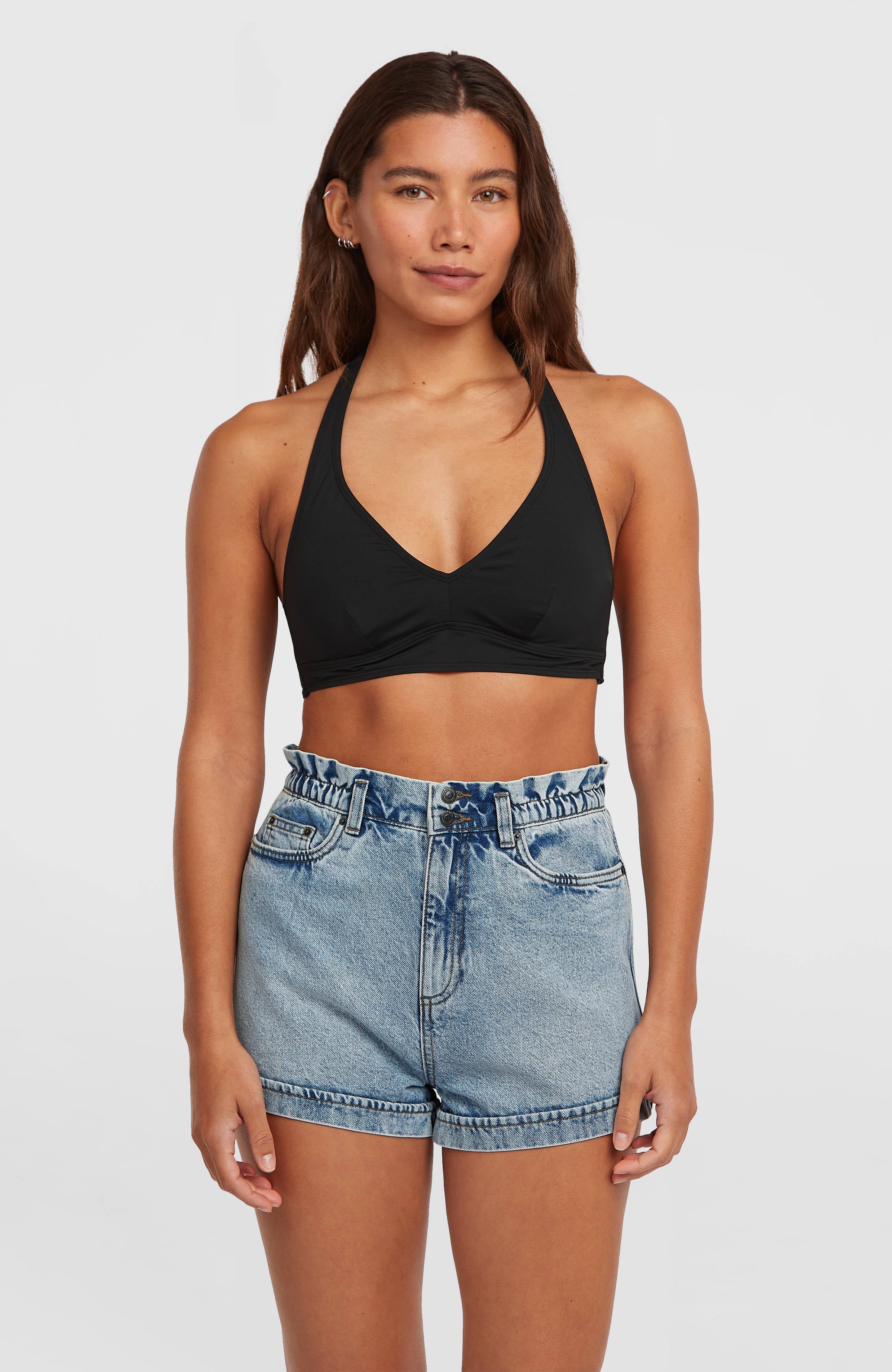 Tasia Denim Shorts Women - Denim Blue