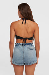 Tasia Denim Shorts Women - Denim Blue