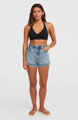 Tasia Denim Shorts Women - Denim Blue