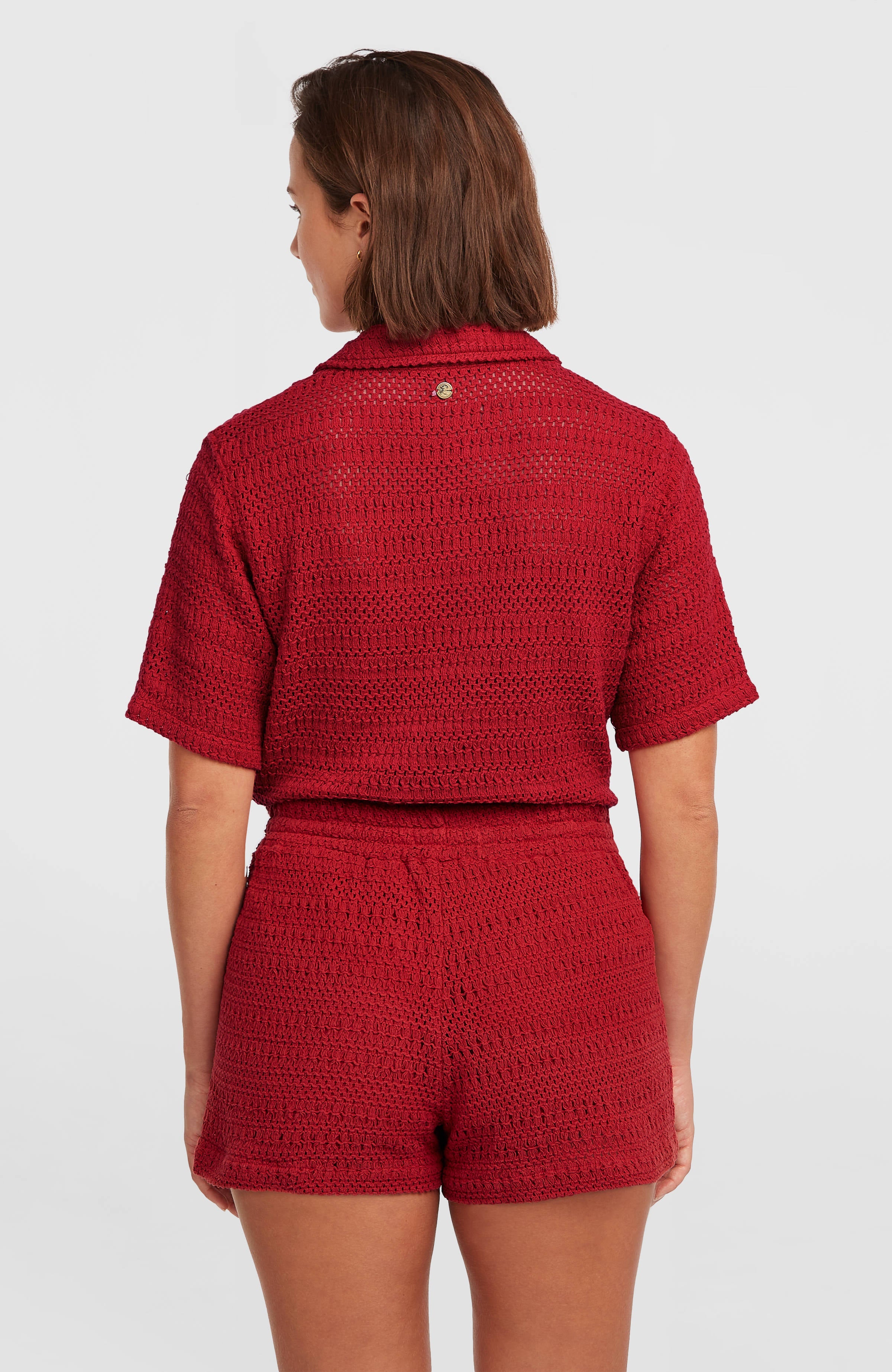 O'Riginals Crochet Shorts Women - Midnight Poppy