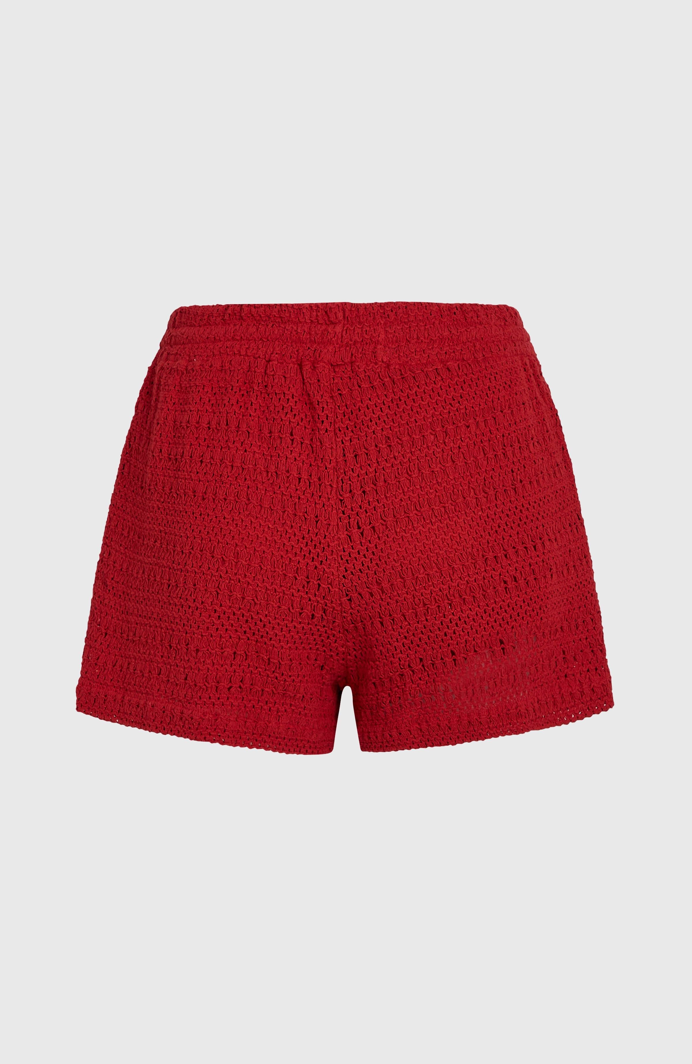 O'Riginals Crochet Shorts Women - Midnight Poppy