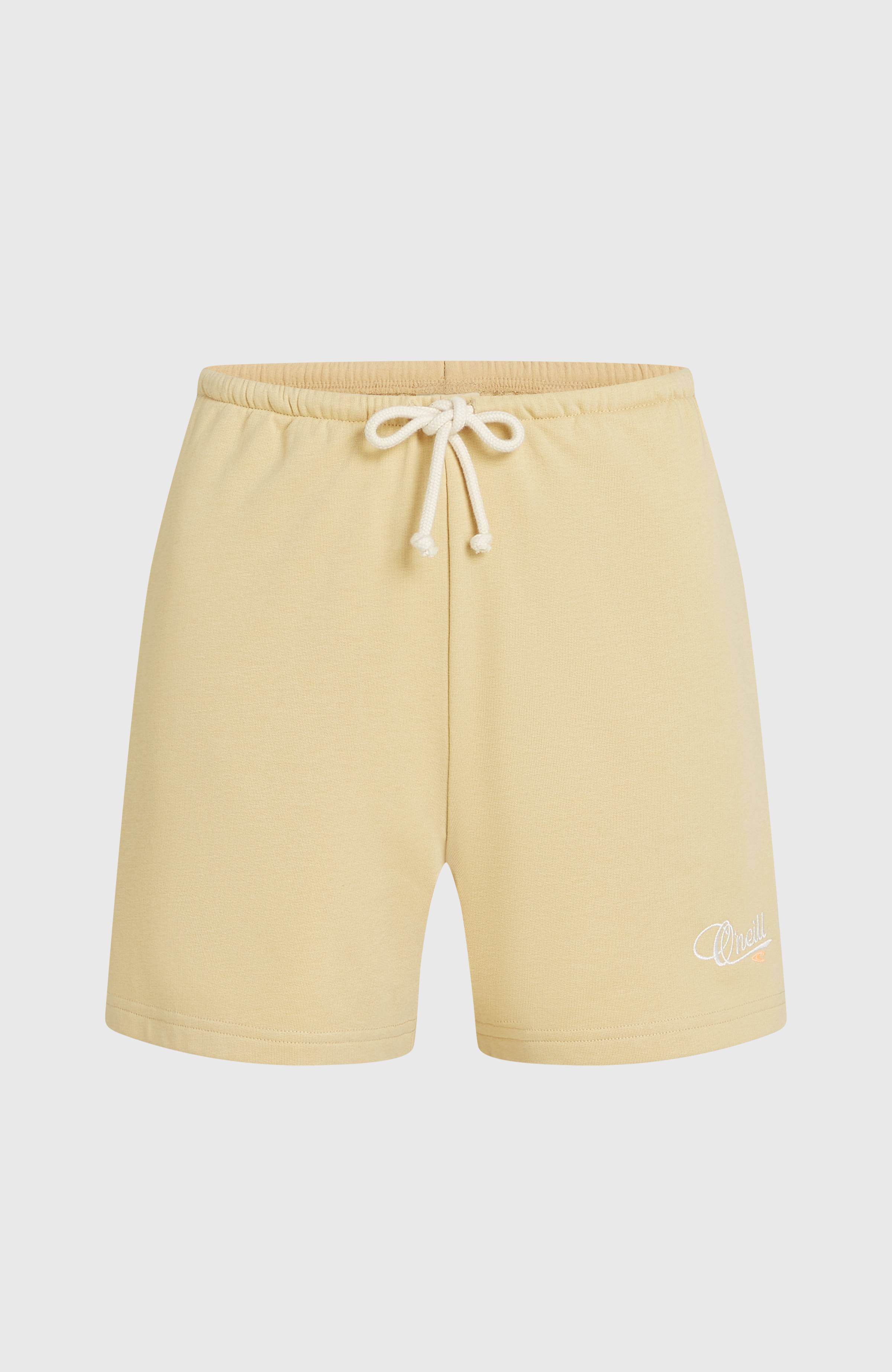 Essentials Script Sweatshorts Women - Cocoa Sand