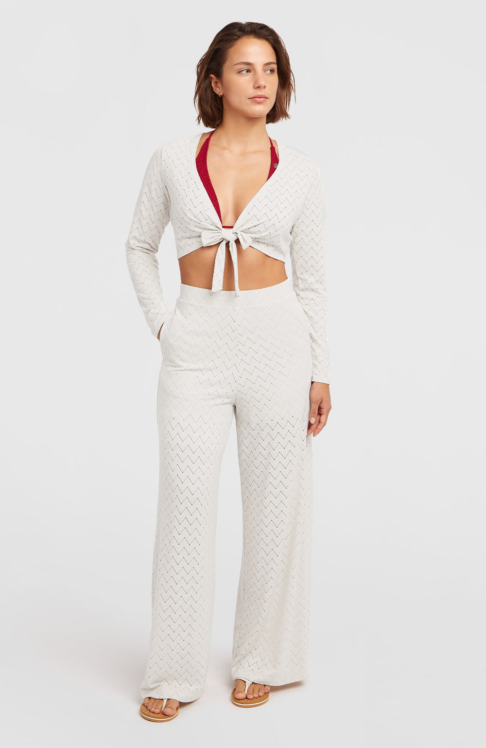 O'Riginals Wide-Leg Pants Women - Snow White