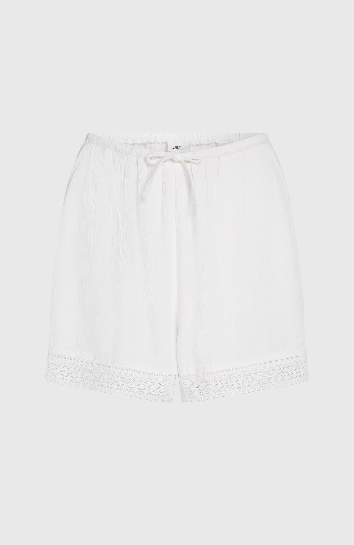 Essentials Embroidery Shorts Women - Snow White