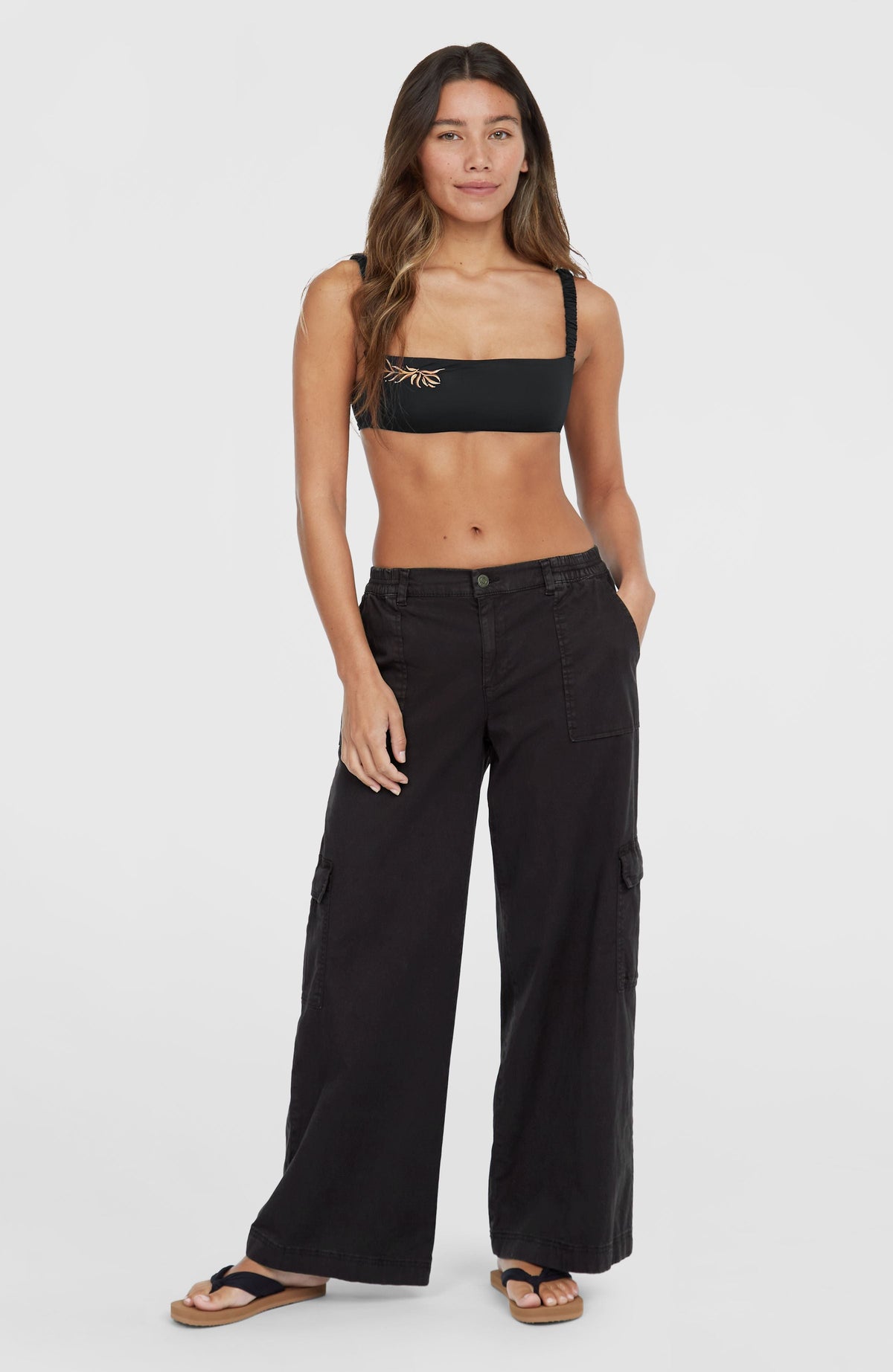 Brexton Cargo Pants Women - Black Out