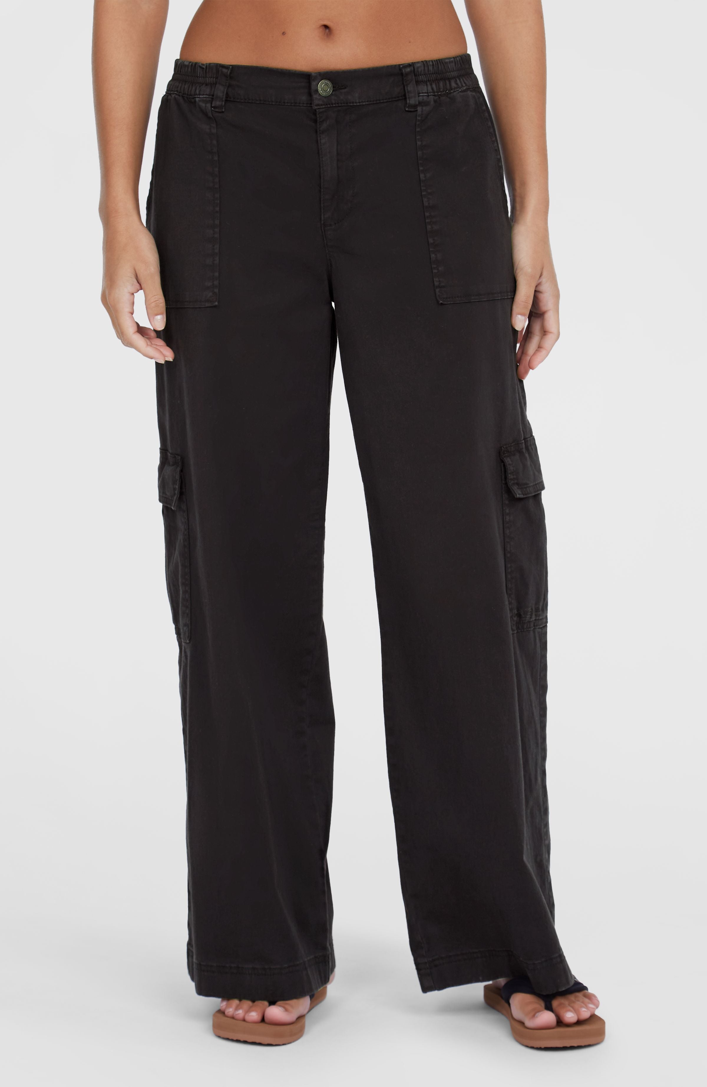 Brexton Cargo Pants Women - Black Out