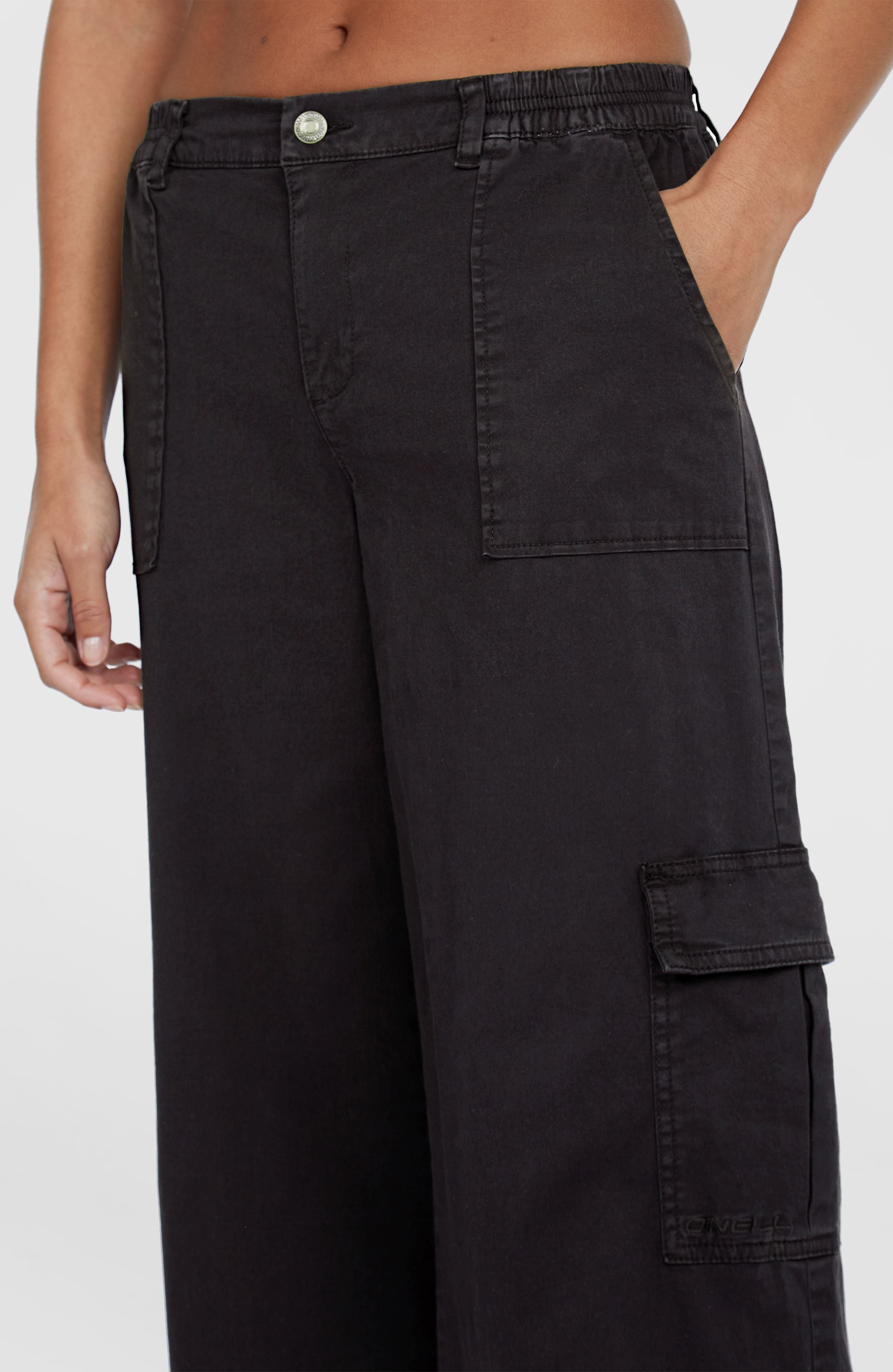 Brexton Cargo Pants Women - Black Out