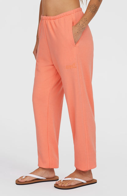 Essentials O'Neill Script Sweatpants Women - Coral Pink