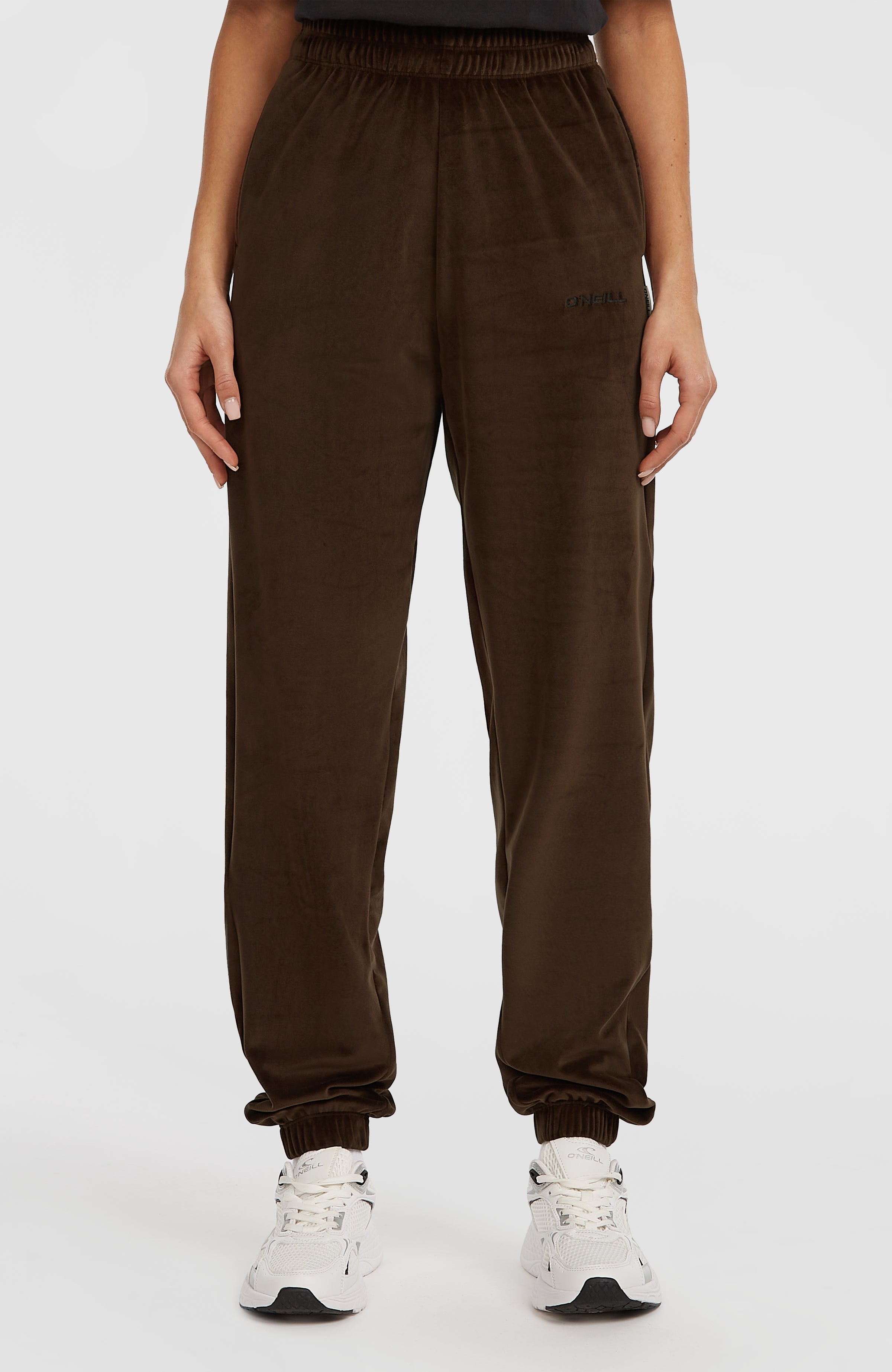 FWC'Cruz Velour Sweatpants Women - Coffee Bean
