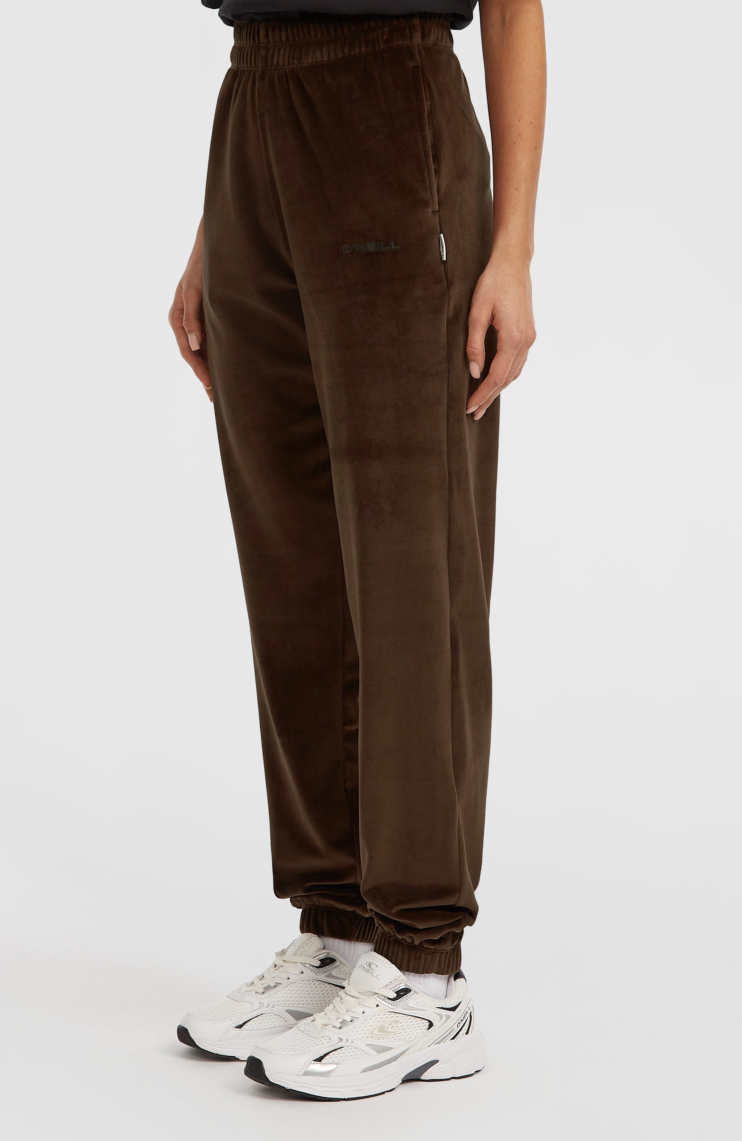 FWC'Cruz Velour Sweatpants Women - Coffee Bean