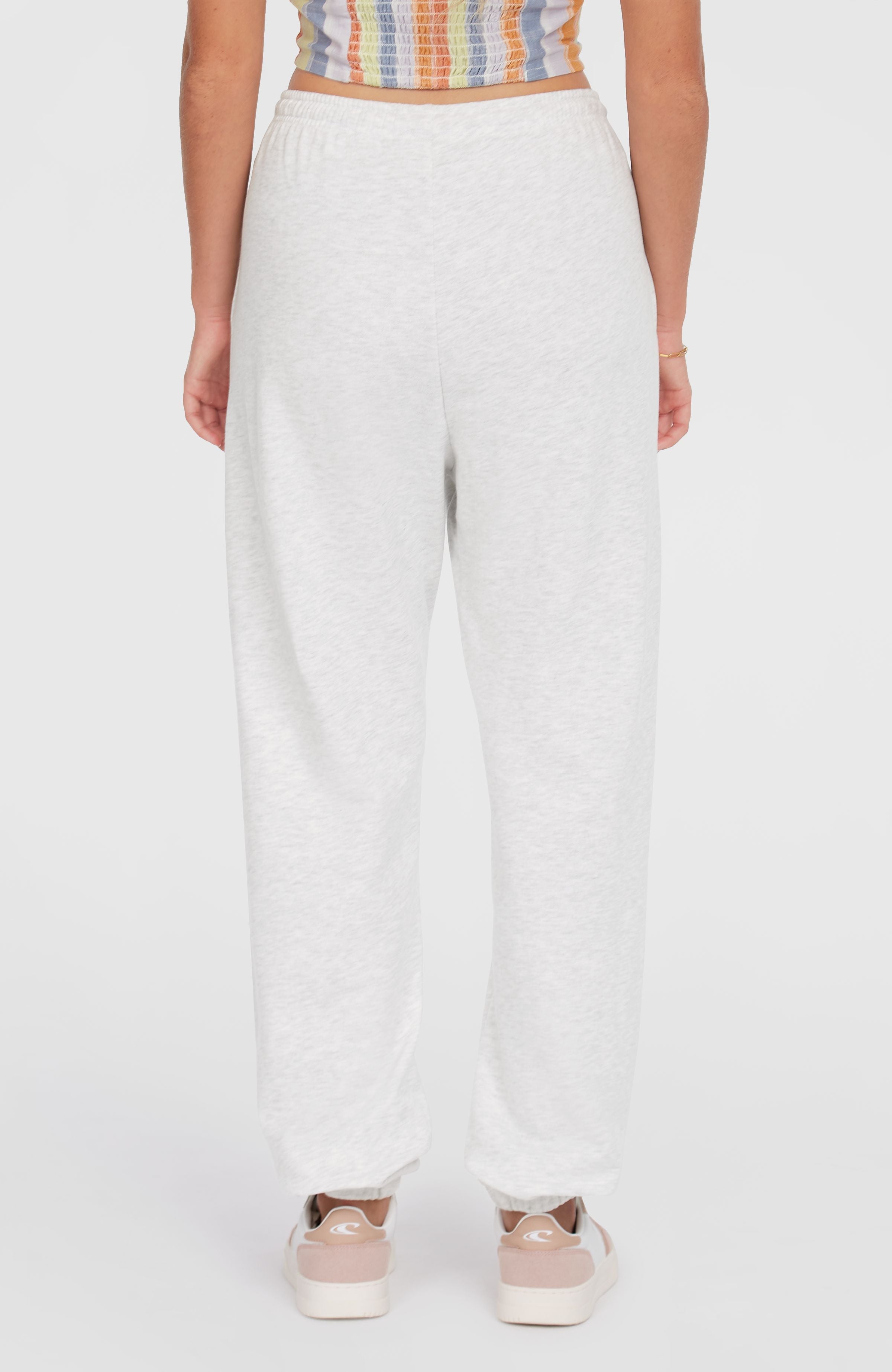 Beach Vintage Sweatpants Women - White Melange