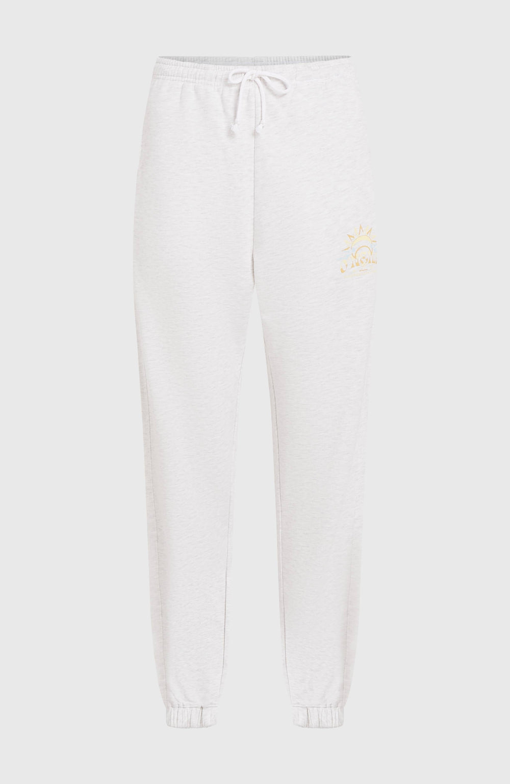 Beach Vintage Sweatpants Women - White Melange