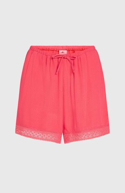 Essentials Embroidery Shorts Women - Froly