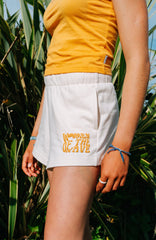 Women of the Wave Sweatshorts Women - Dusty Vanilla