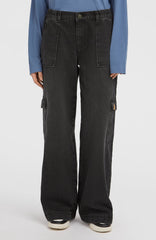 O'Riginals Denim Cargo Pants Women - Black Out