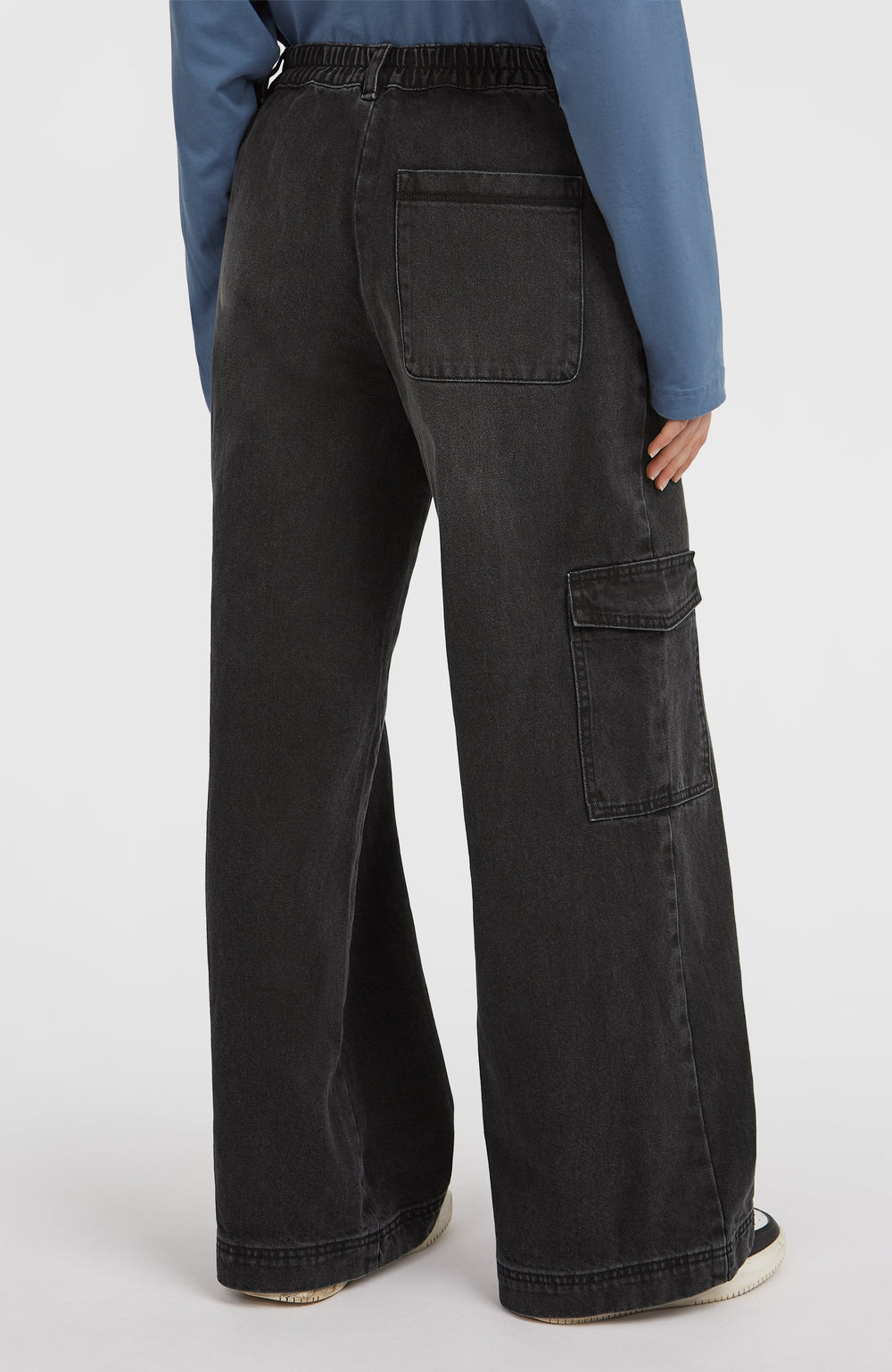 O'Riginals Denim Cargo Pants Women - Black Out