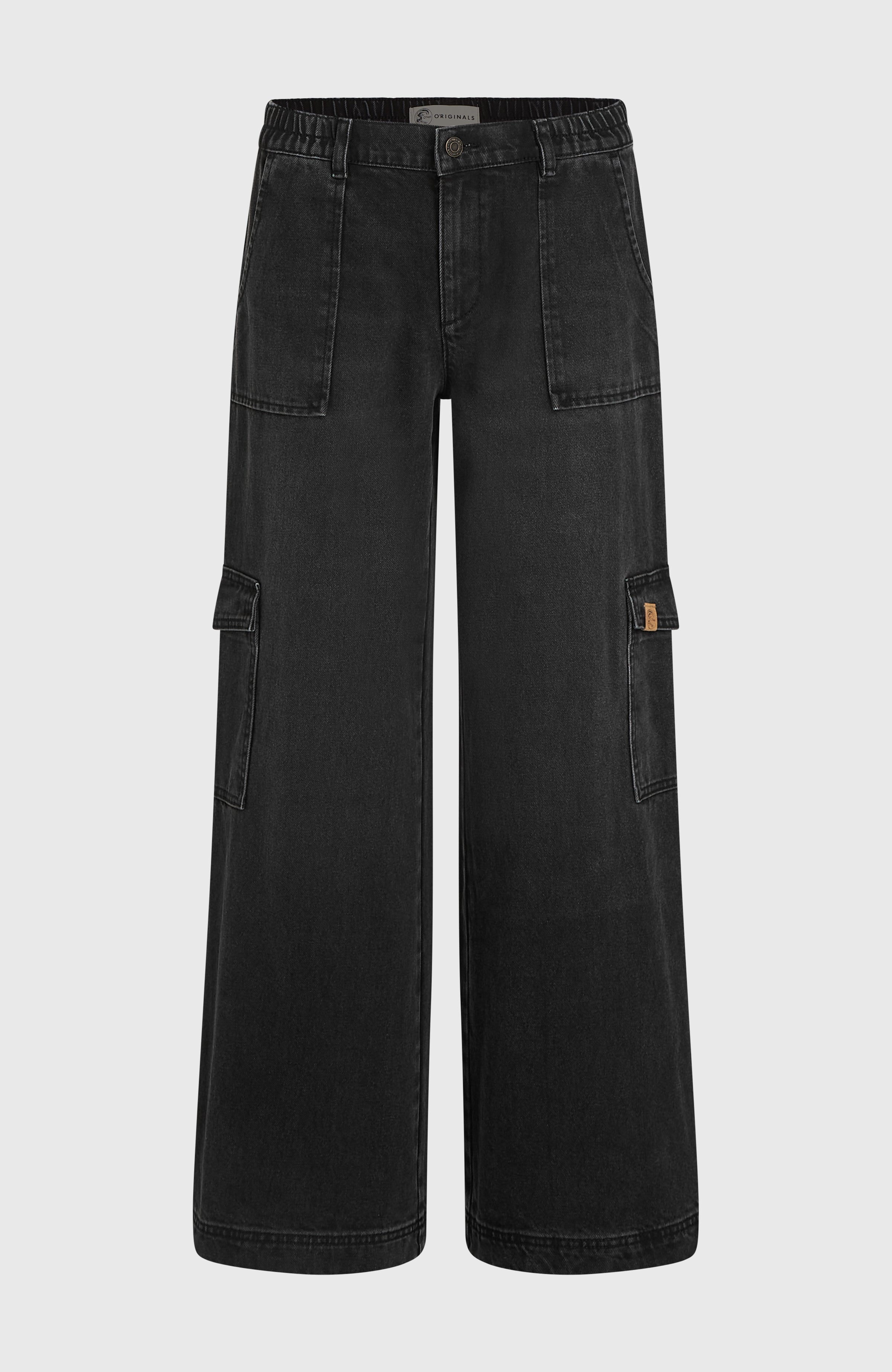 O'Riginals Denim Cargo Pants Women - Black Out