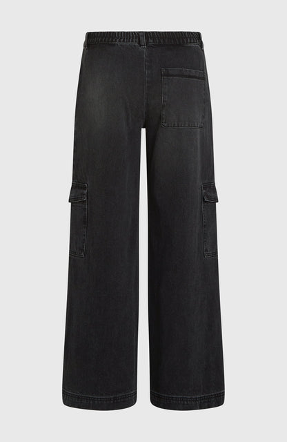O'Riginals Denim Cargo Pants Women - Black Out