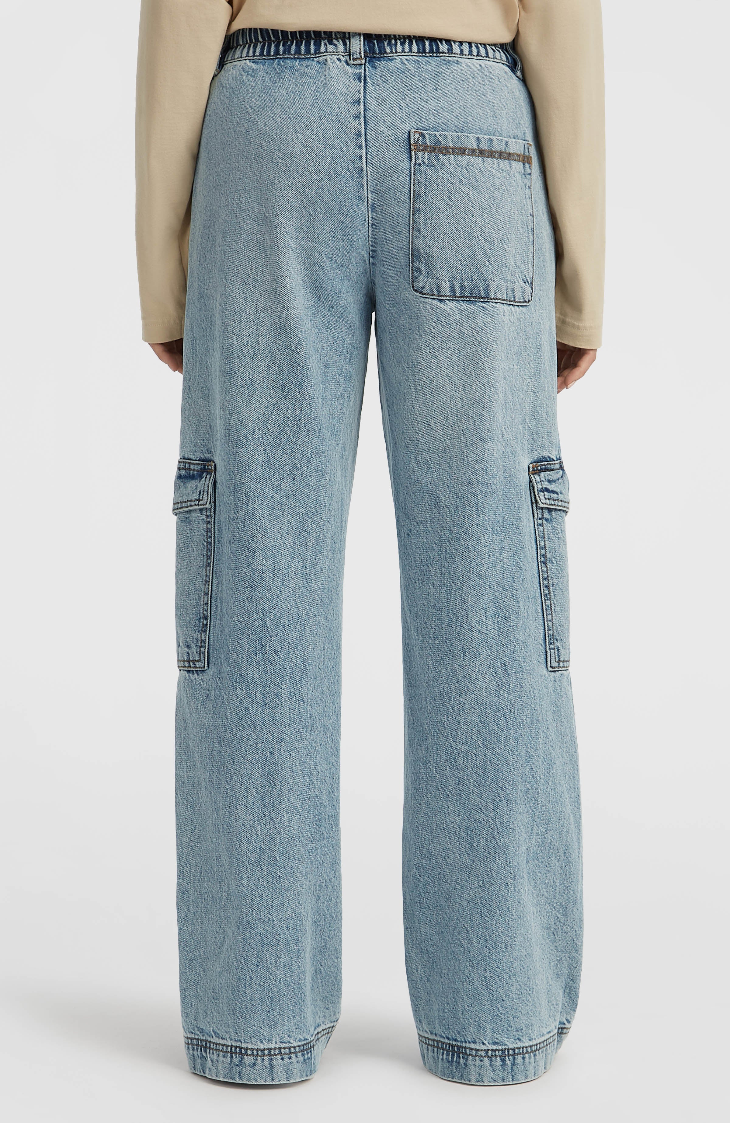 O'Riginals Denim Cargo Pants Women - Denim Blue