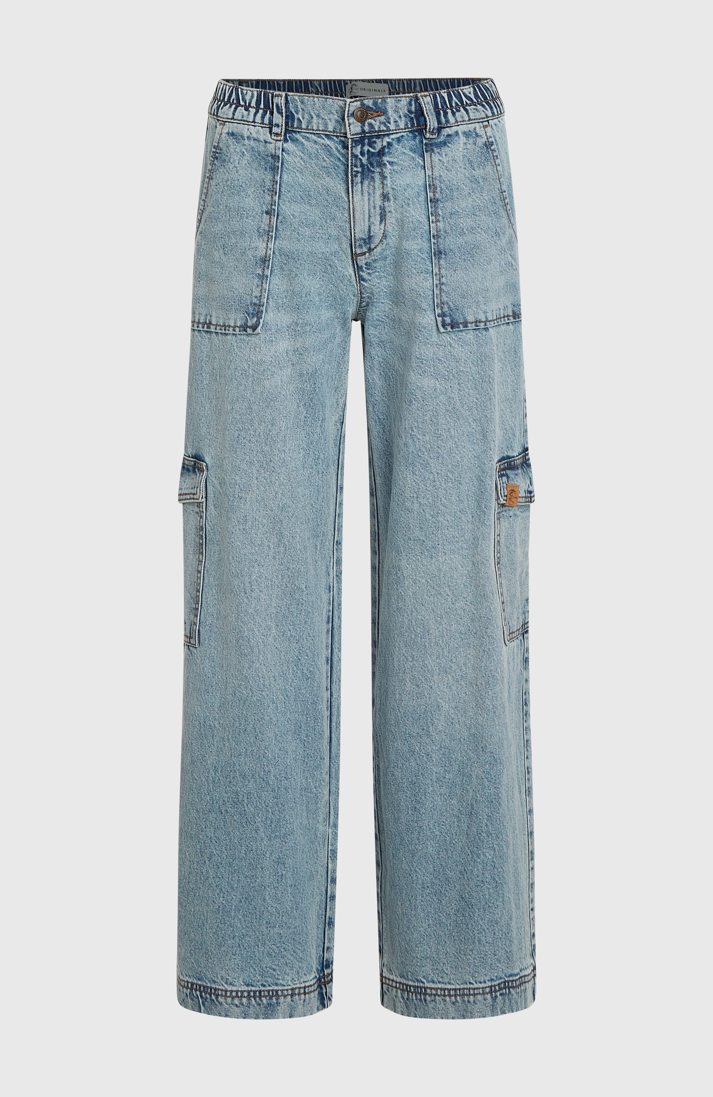 O'Riginals Denim Cargo Pants Women - Denim Blue