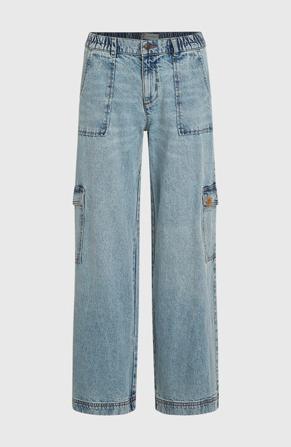 O'Riginals Denim Cargo Pants Women - Denim Blue