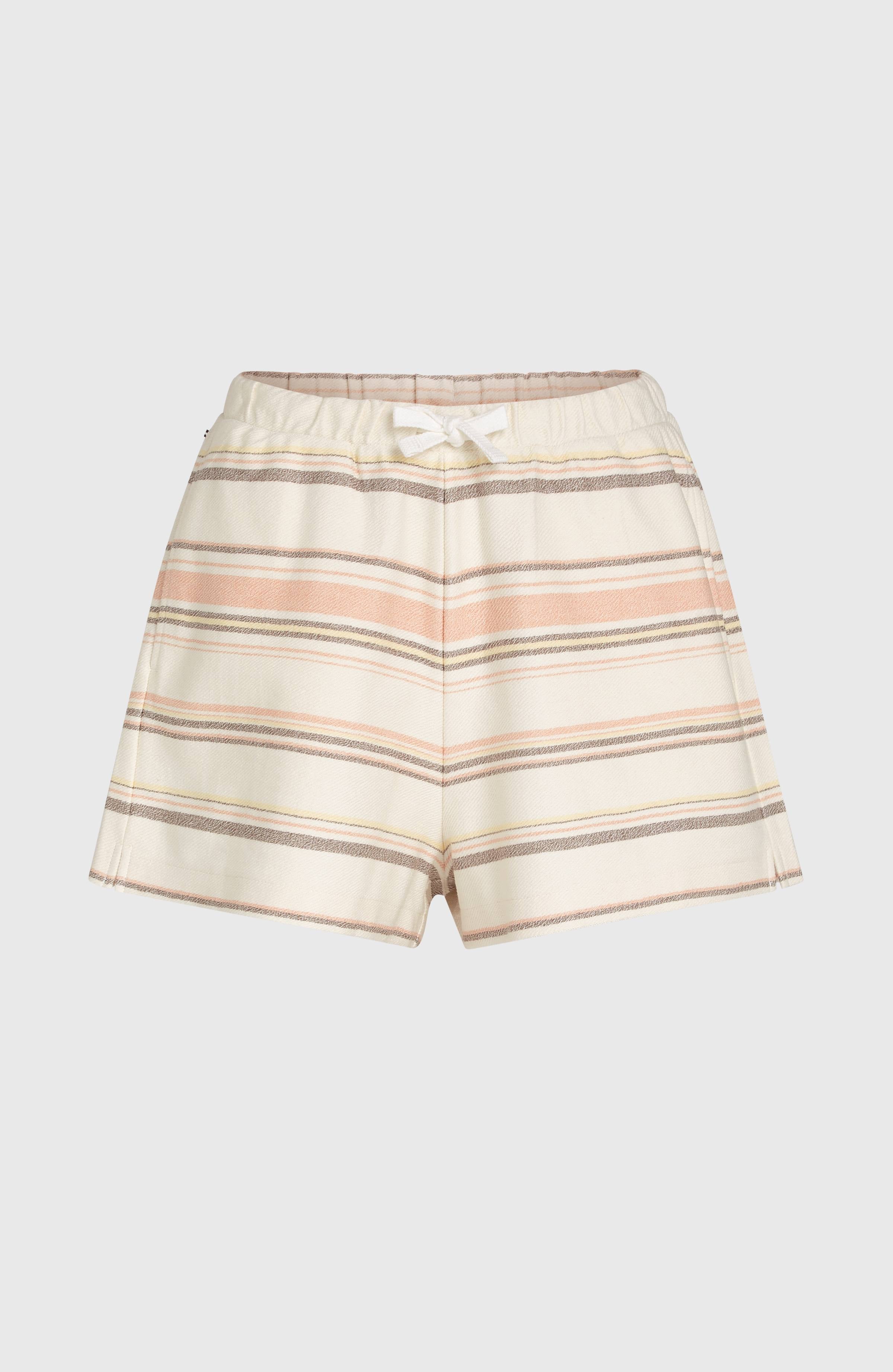 Bavaro Shorts Women - White Bavarro Stripe