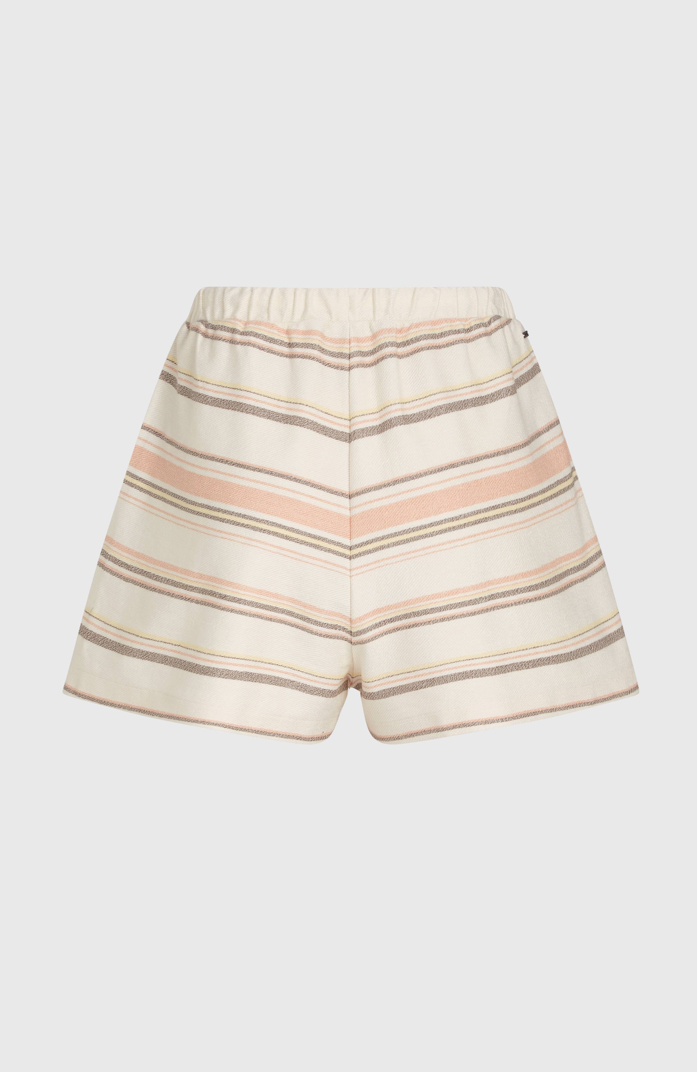 Bavaro Shorts Women - White Bavarro Stripe