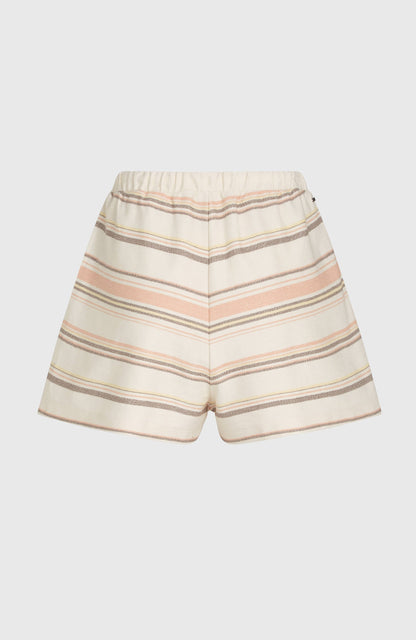 Bavaro Shorts Women - White Bavarro Stripe