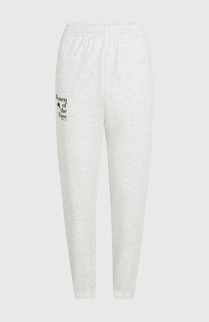 Women of the Wave Sweatpants Women - White Melange