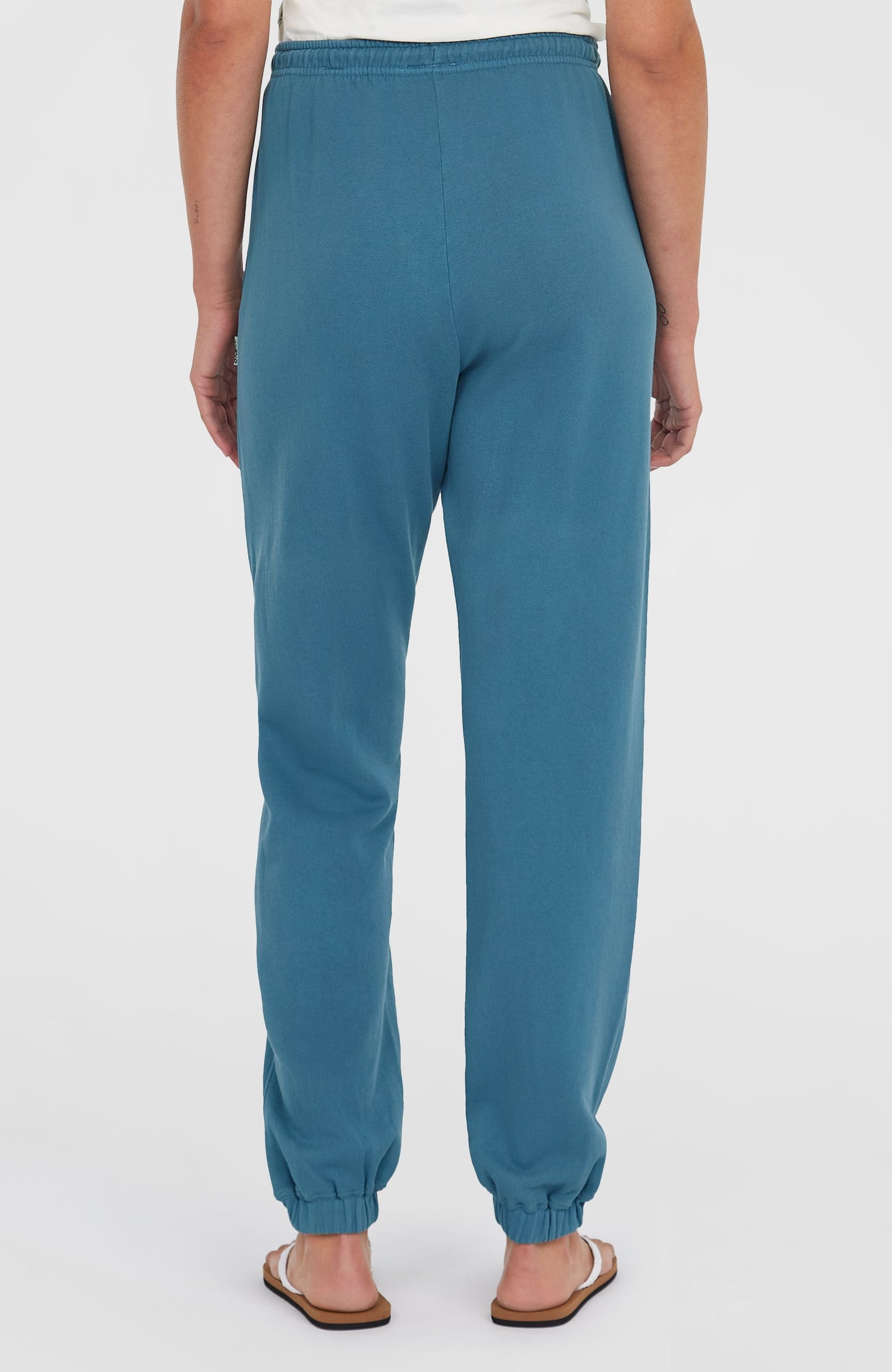 Beach Vintage Sweatpants Women - Copen Blue